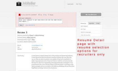 Resumes Plus for Recruiters