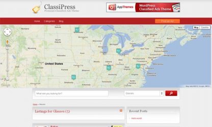 MapPress Plugin for ClassiPress