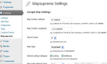 Mapsupreme Plugin for Vantage