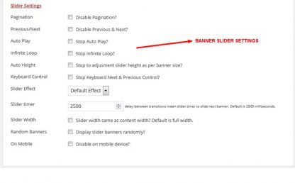 Banner Slider For Classipress