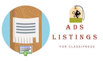 Ad Listings for ClassiPress