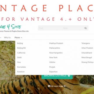 Geo Places for Vantage