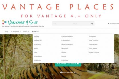 Geo Places for Vantage