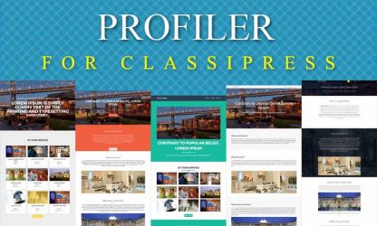 Profiler for ClassiPress