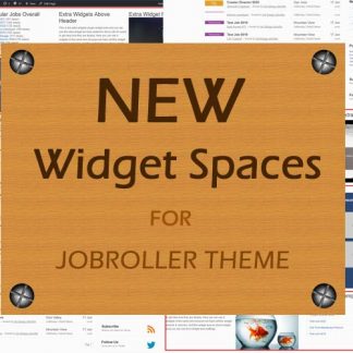 JobRoller New Widget Spaces