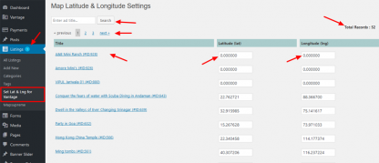 Manage Google Map Latitude & Longitude Manually for Appthemes